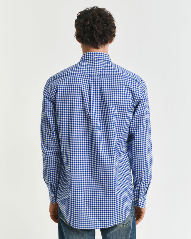 Regular Fit Classic Gingham Poplin Shirt