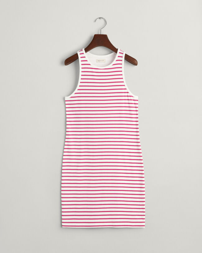 Teen Girls Striped Rib Tank Dress