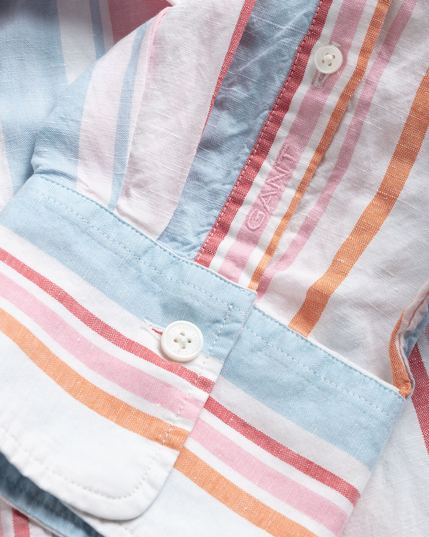 Oversized Multistripe Shirt