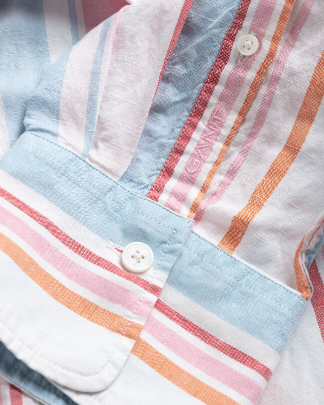 Oversized Multistripe Shirt