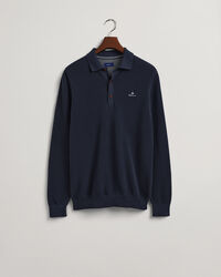 Cotton Piqu&eacute; Polo Sweater