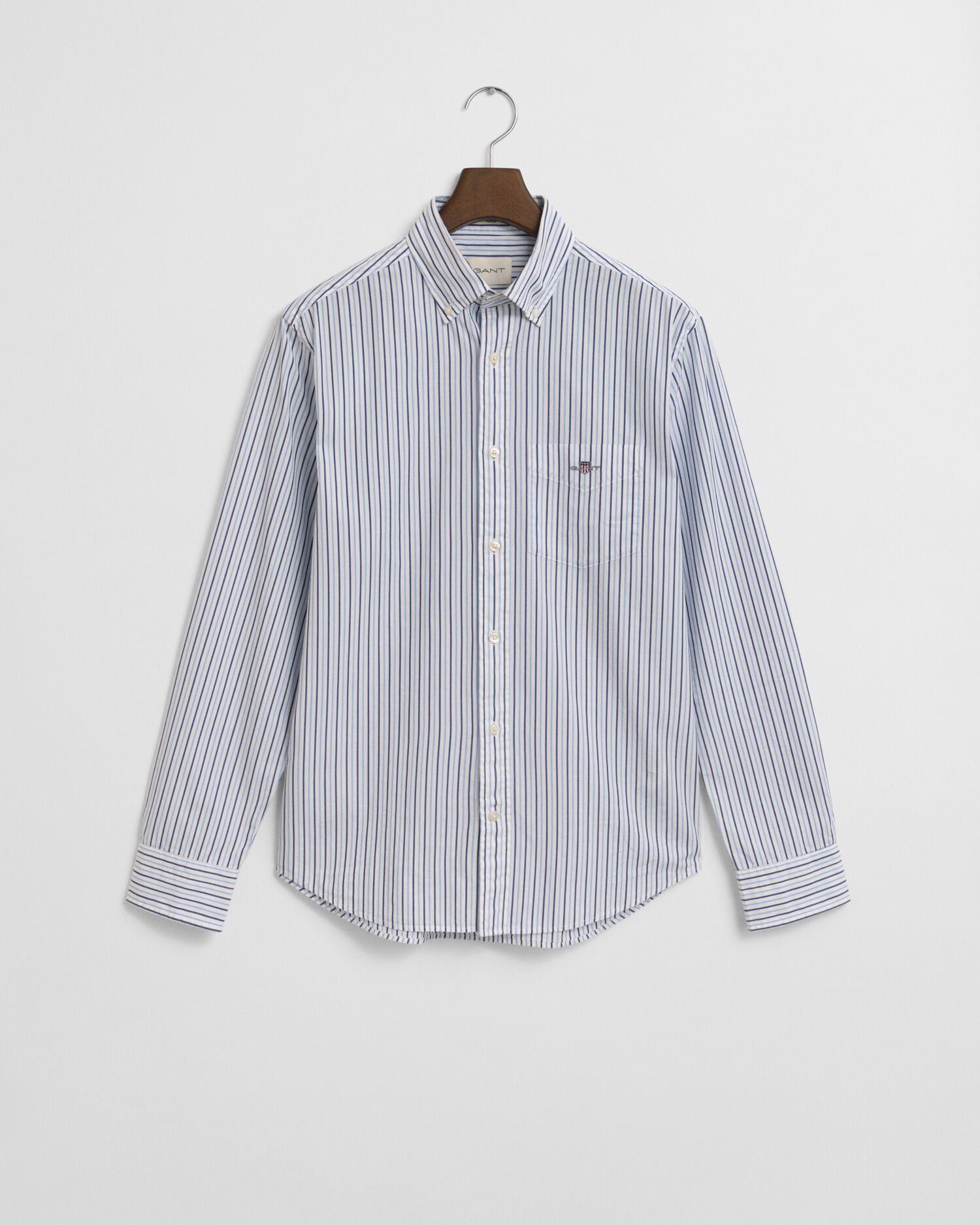 Regular Fit Striped Classic Poplin Shirt