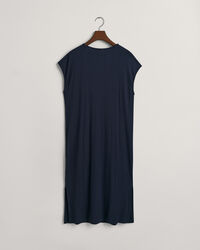 Neck Detail Sleeveless Dress