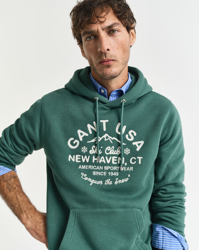 GANT Winter Sports Graphic Hoodie