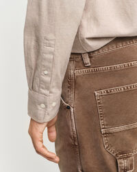 Regular Fit Flannel Melange Shirt