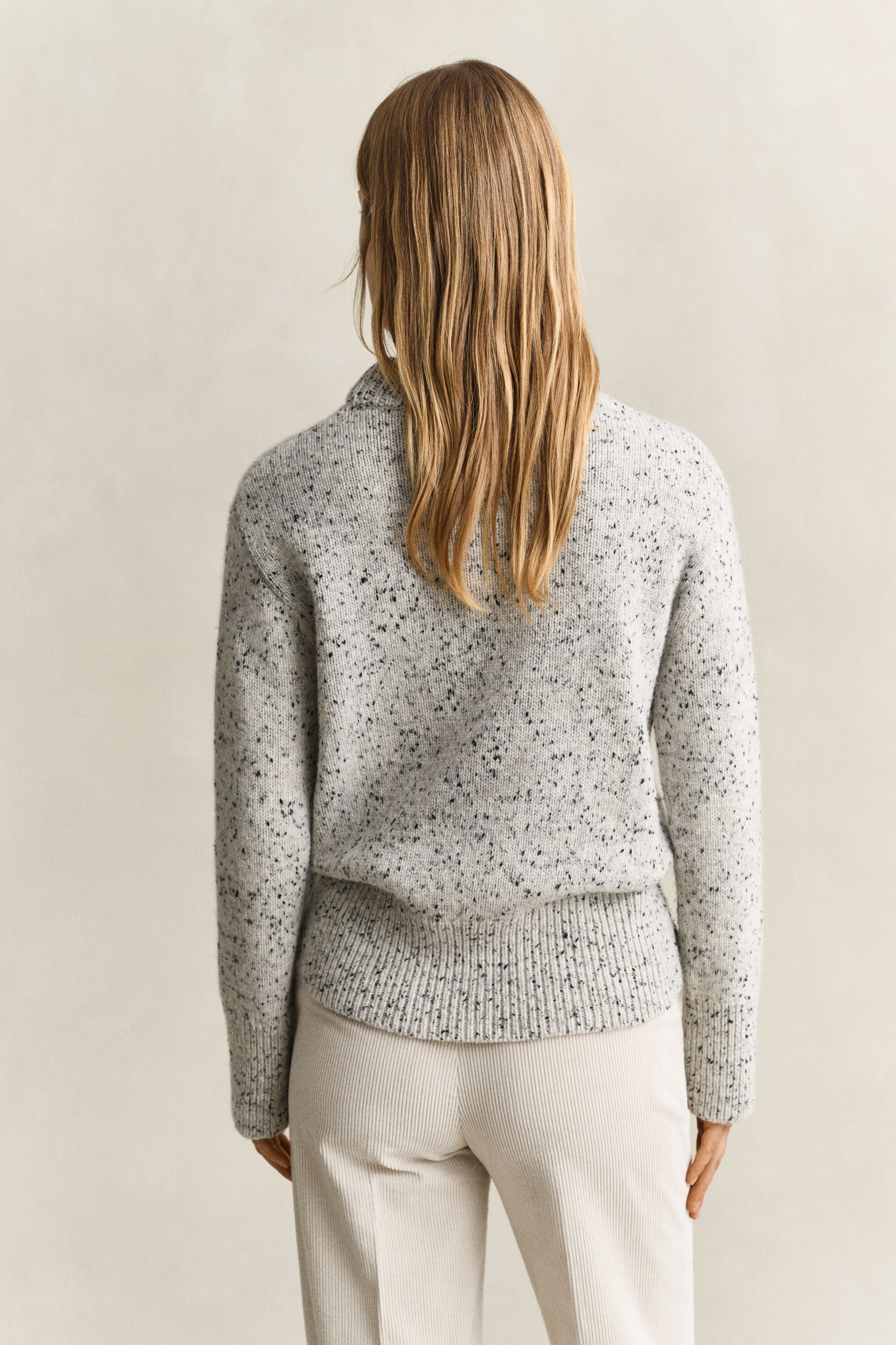 Wool Blend Nepps Sweater