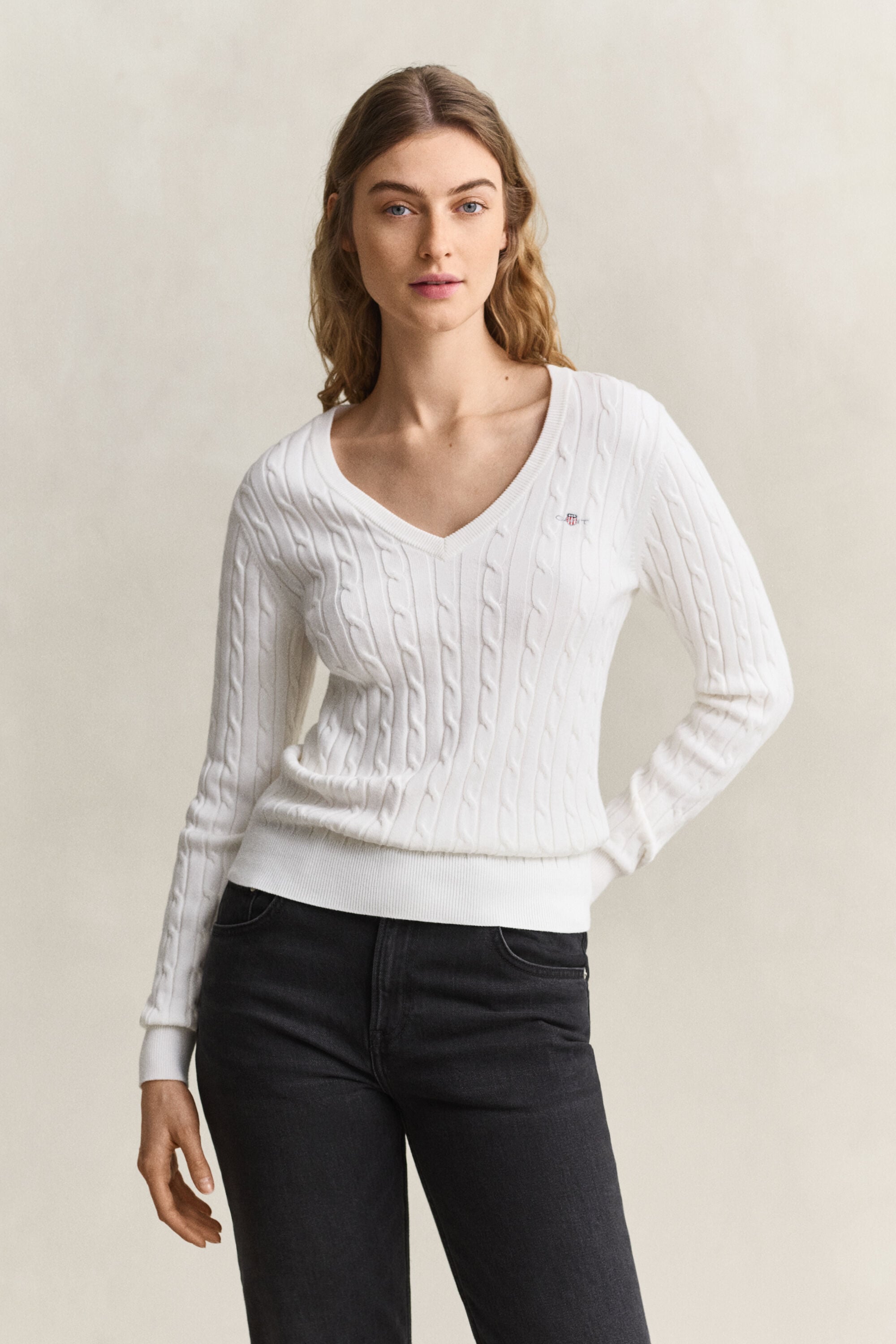 Classic Cable Knit Sweater
