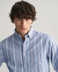 Regular Fit Striped Archive Oxford Shirt 