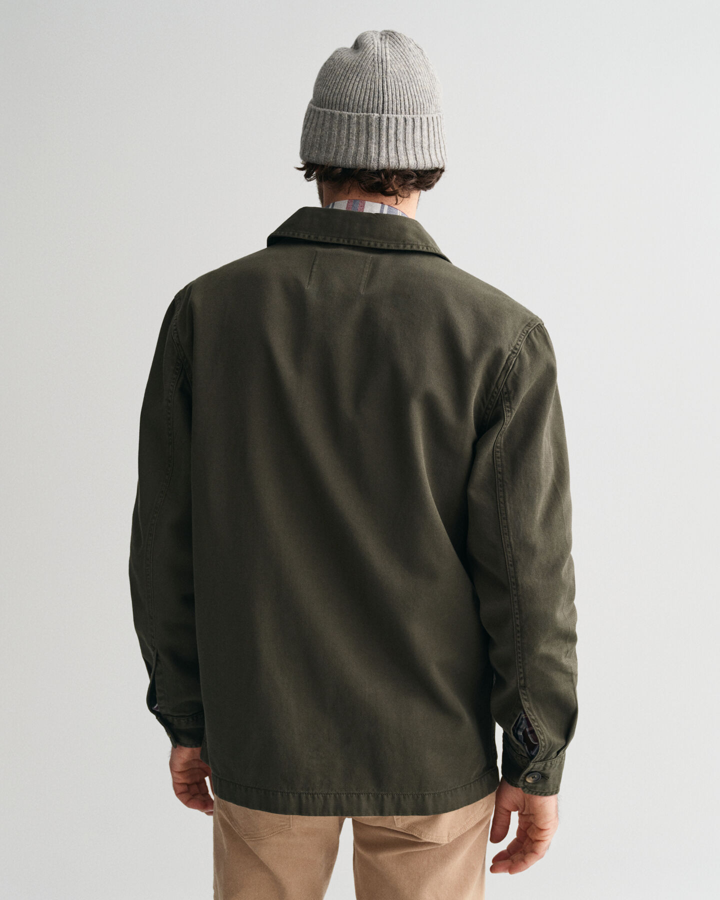 Garment-Dyed Overshirt