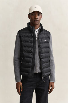 Light Down Vest — BLACK 7