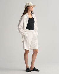 Relaxed Fit Pleated Shorts