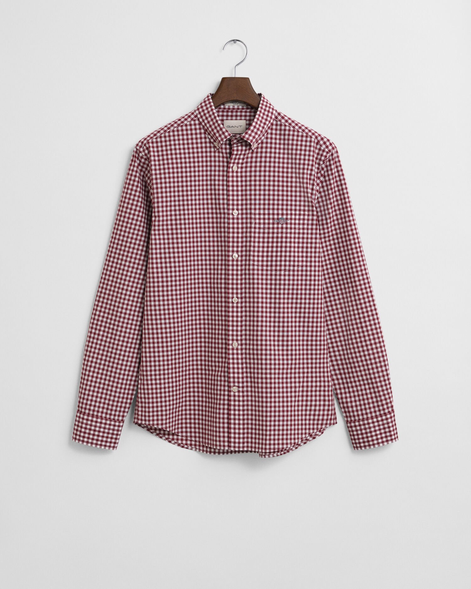Regular Fit Classic Gingham Poplin Shirt