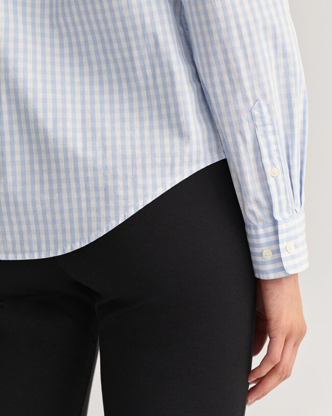 Regular Fit Gingham Broadcloth Shirt