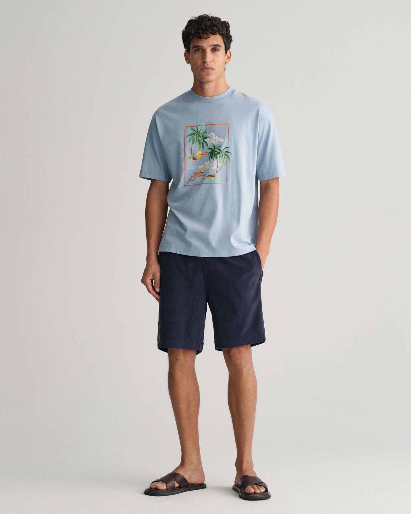 Hawaiian Printed T-Shirt