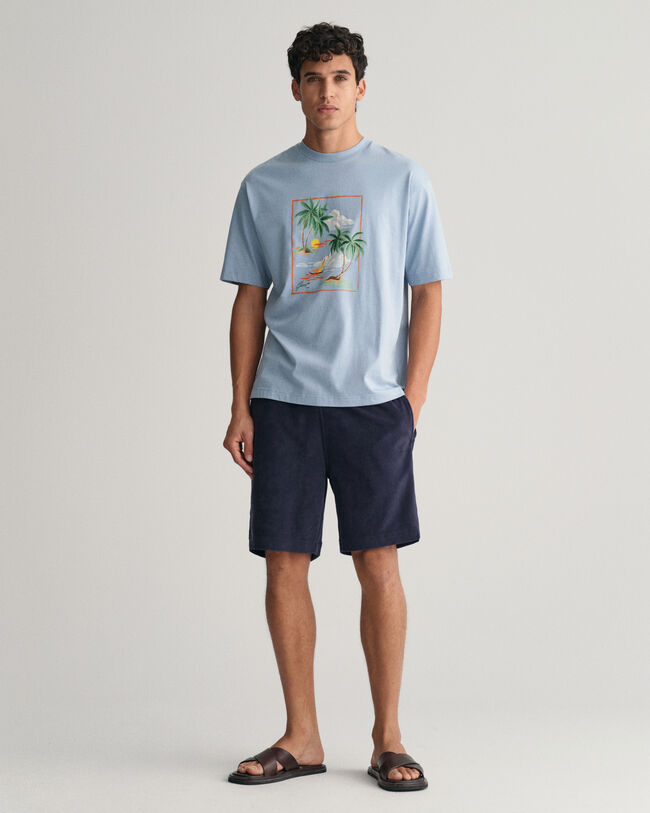 Hawaiian Printed T-Shirt