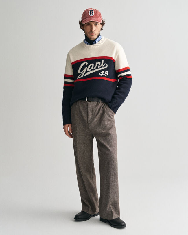 GANT Vintage Graphic Crew Neck Sweater