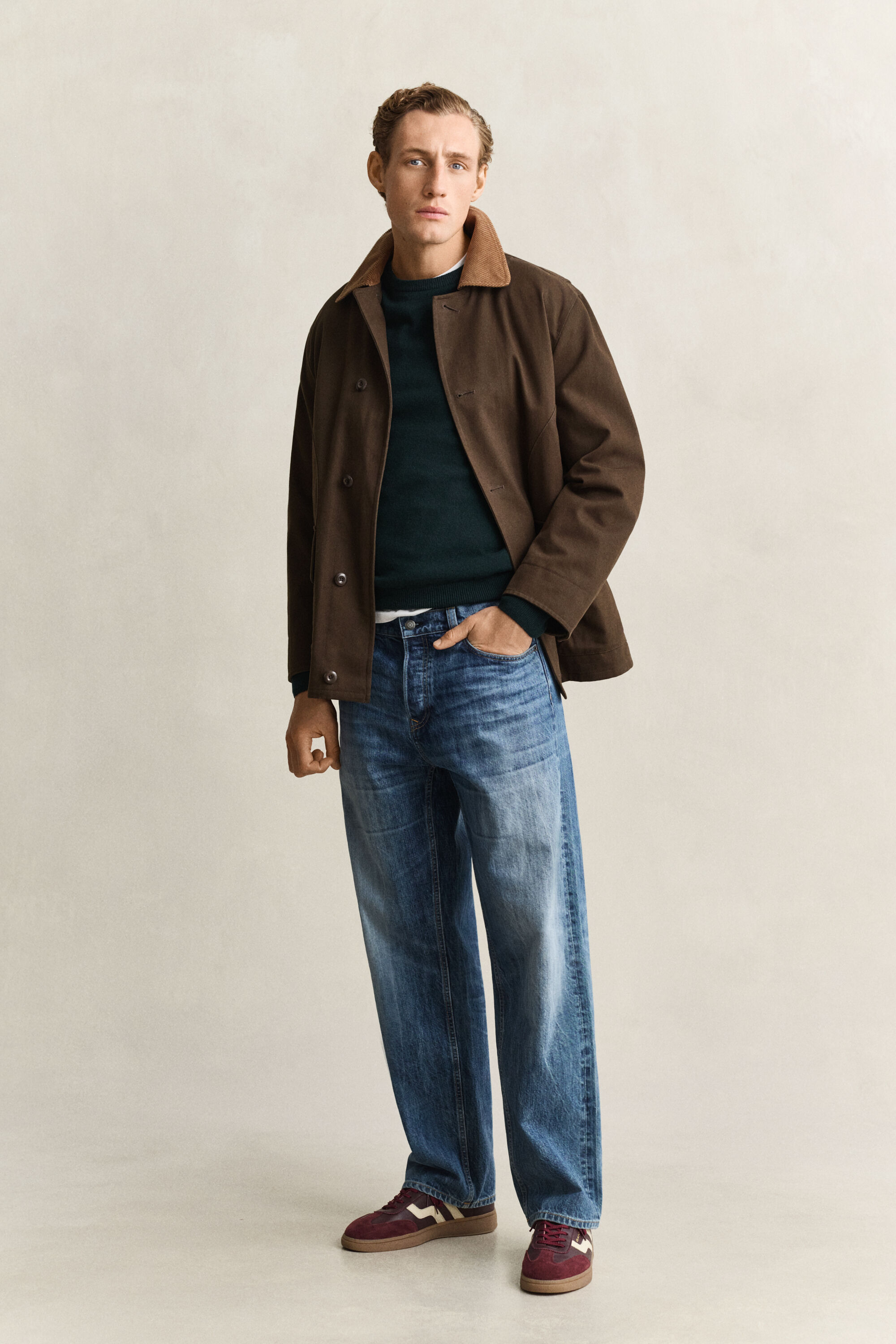 Lambswool Crew Neck Sweater