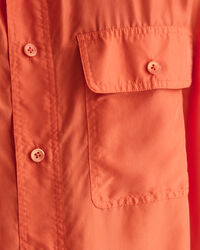 Relaxed Fit Washed Silk Short Sleeve Shirt