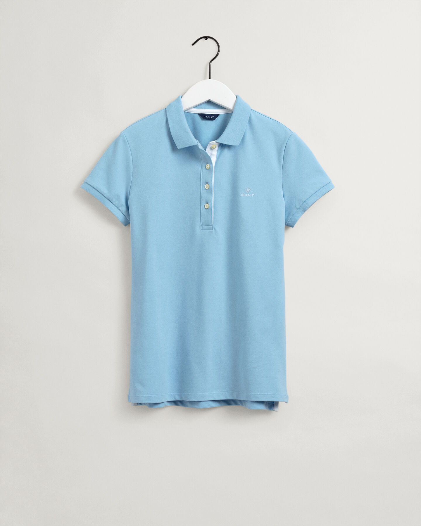 Contrast Collar Piqu&eacute; Polo Shirt