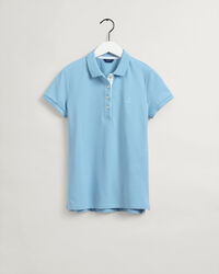Contrast Collar Piqu&eacute; Polo Shirt