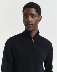Extra Fine Merino Wool Half-Zip Sweater