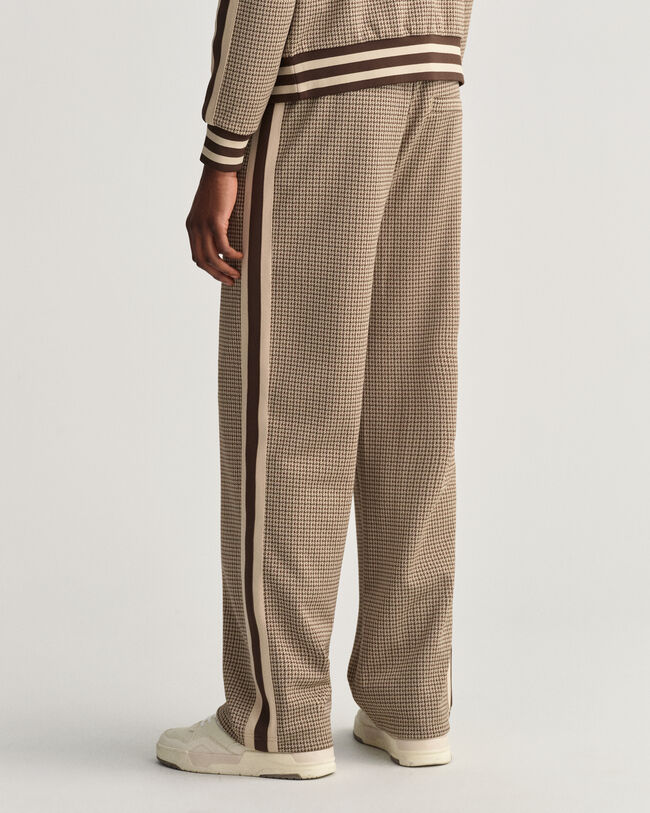 Houndstooth Tracksuit Pants