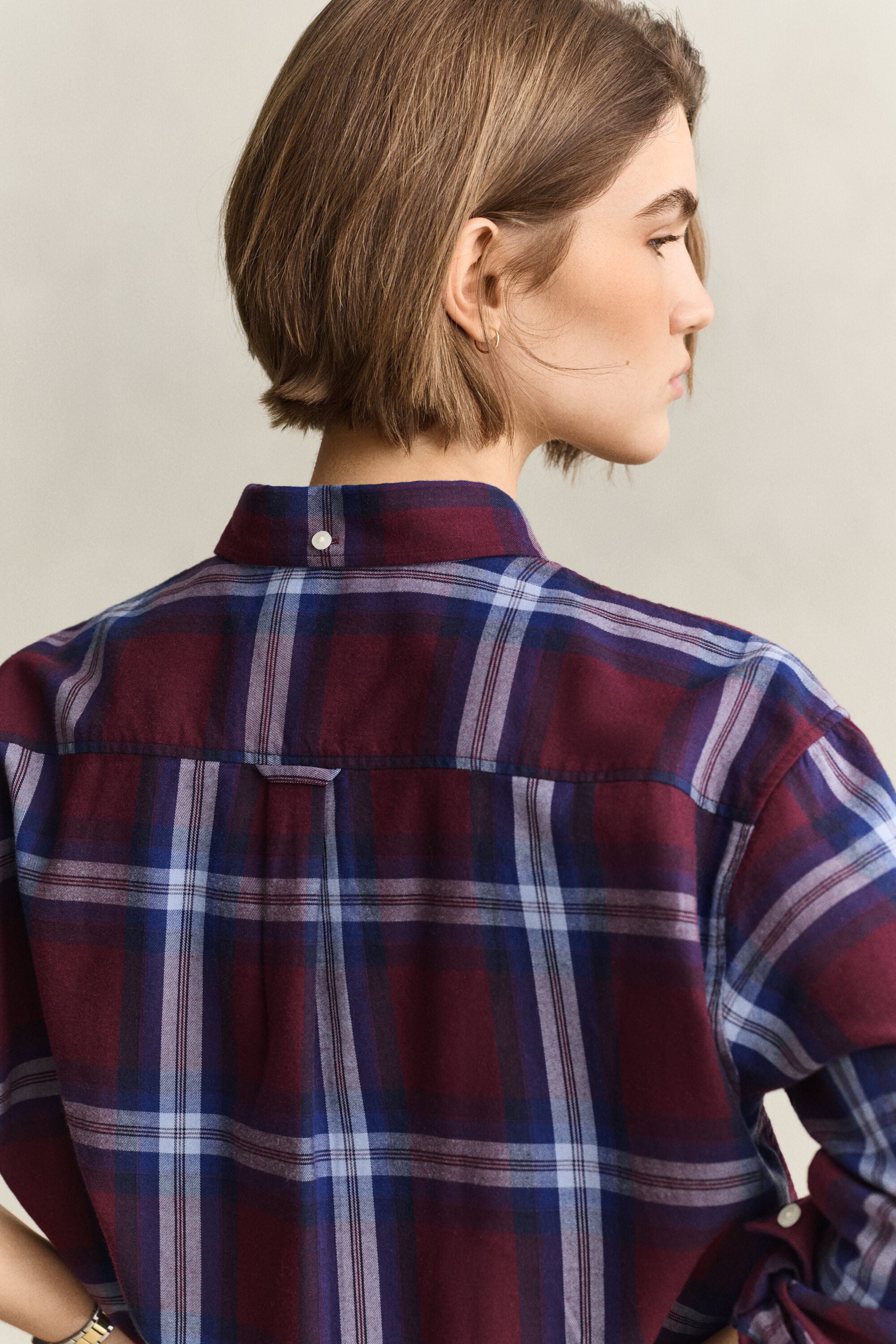 Relaxed Flannel Shirt