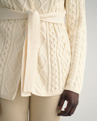 Cable Wrap Cardigan