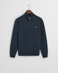 Superfine Lambswool Zip Cardigan
