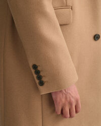 Classic Tailored Fit Wool Topcoat