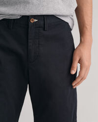 Hallden Slim Fit Twill Shorts