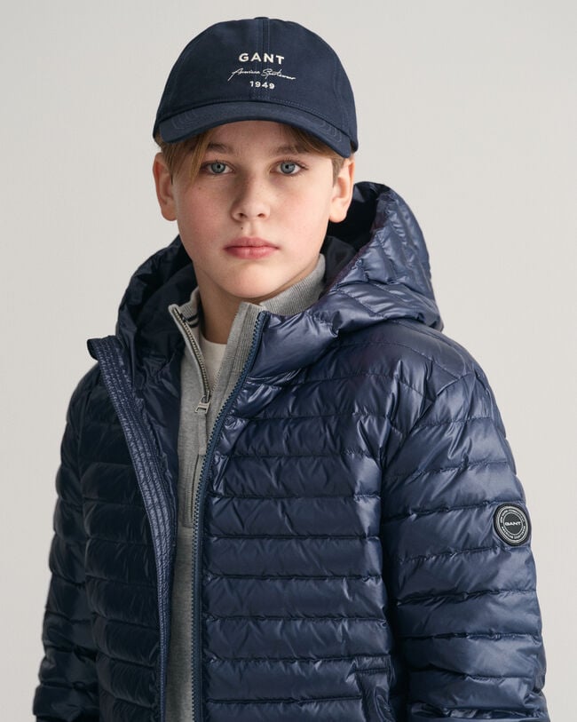 Teens Shiny Lightweight Padded Down Jacket