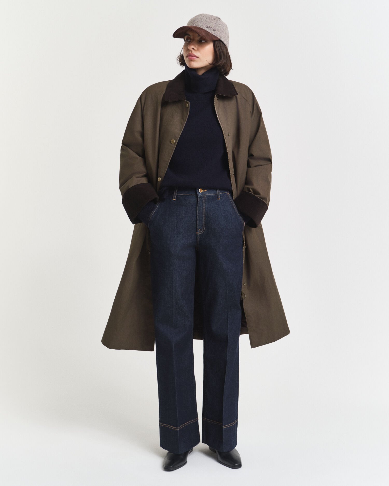 Soft Wool Cashmere Blend Turtleneck Sweater