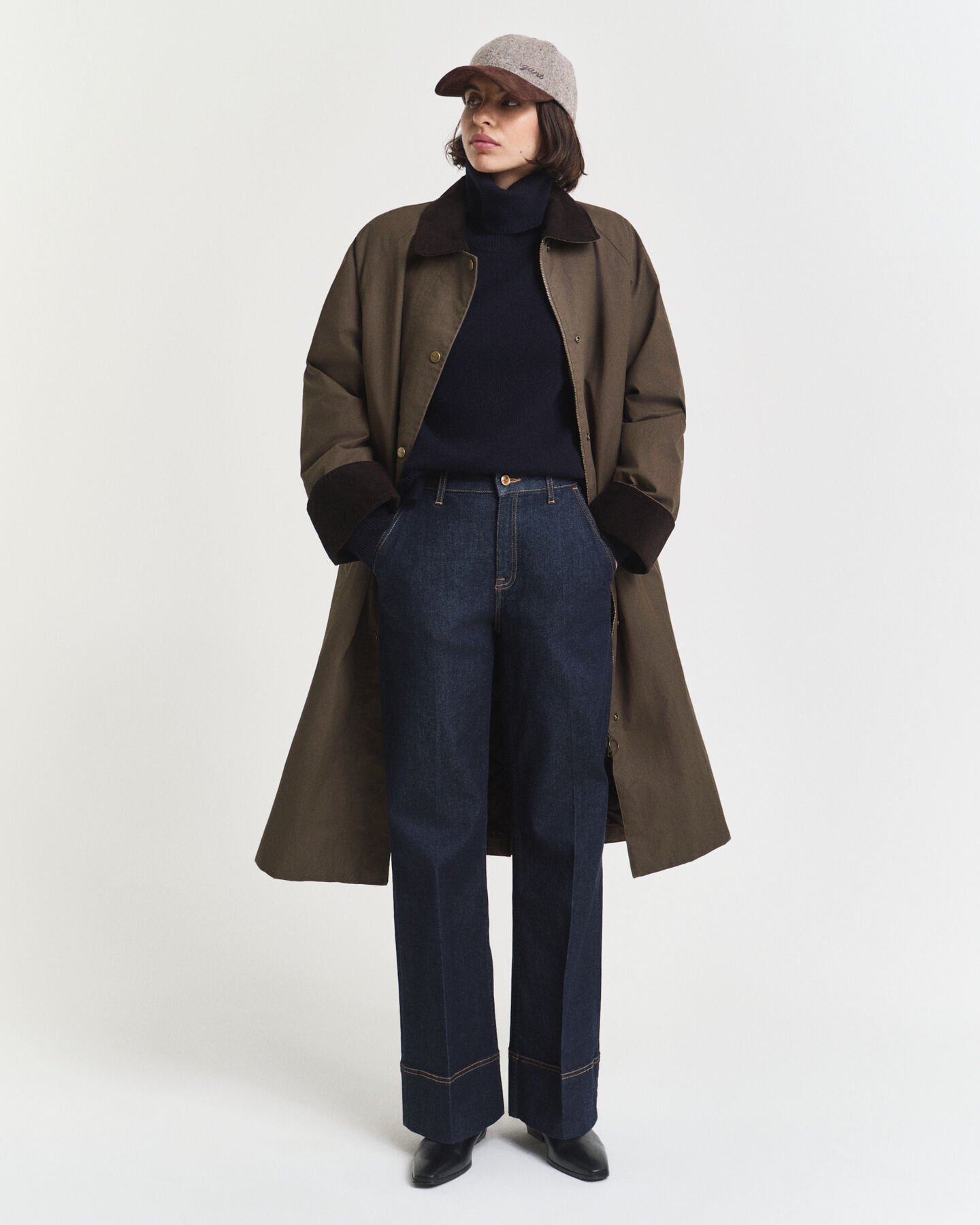 Soft Wool Cashmere Blend Turtleneck Sweater