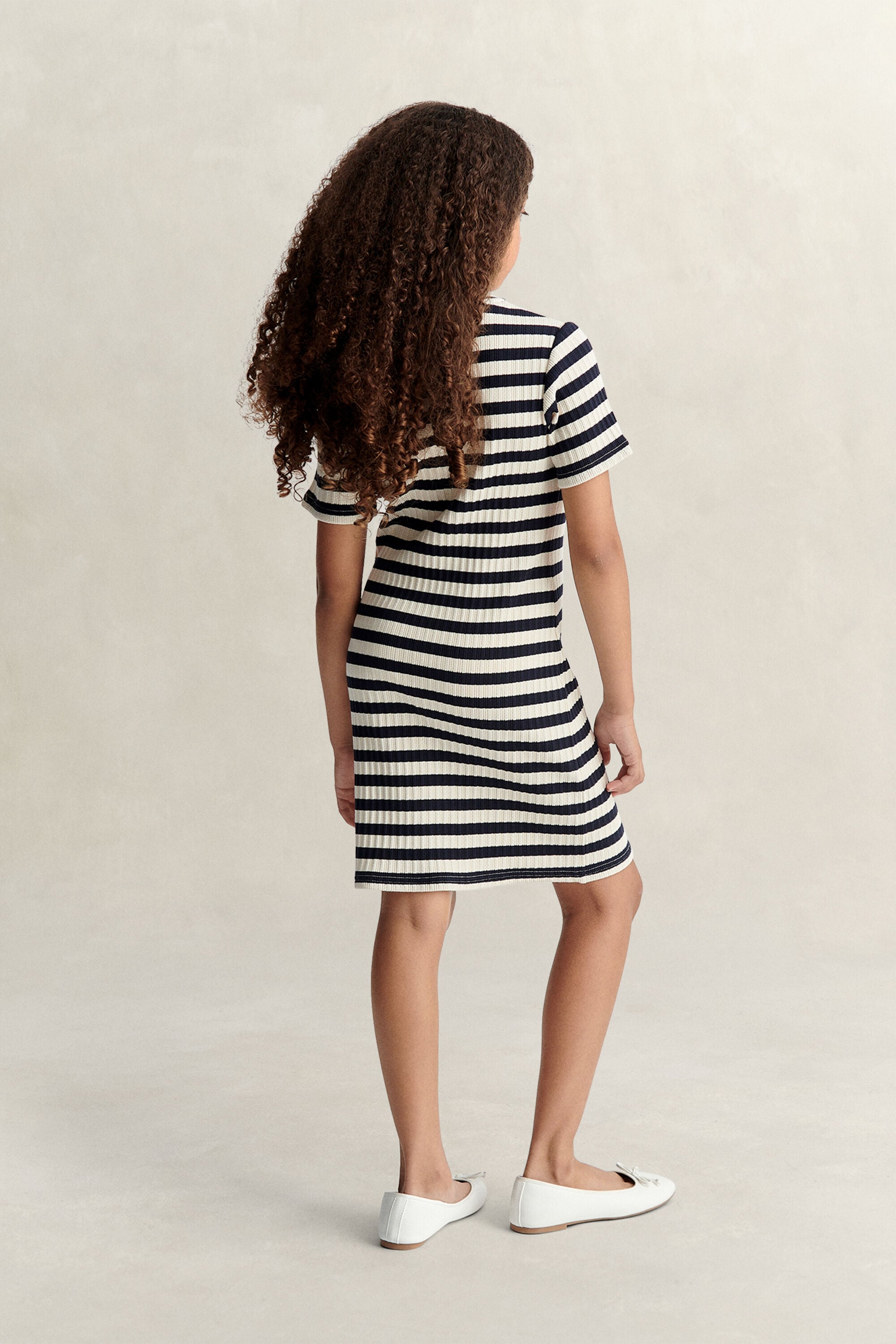 Teen Girls Striped Dress