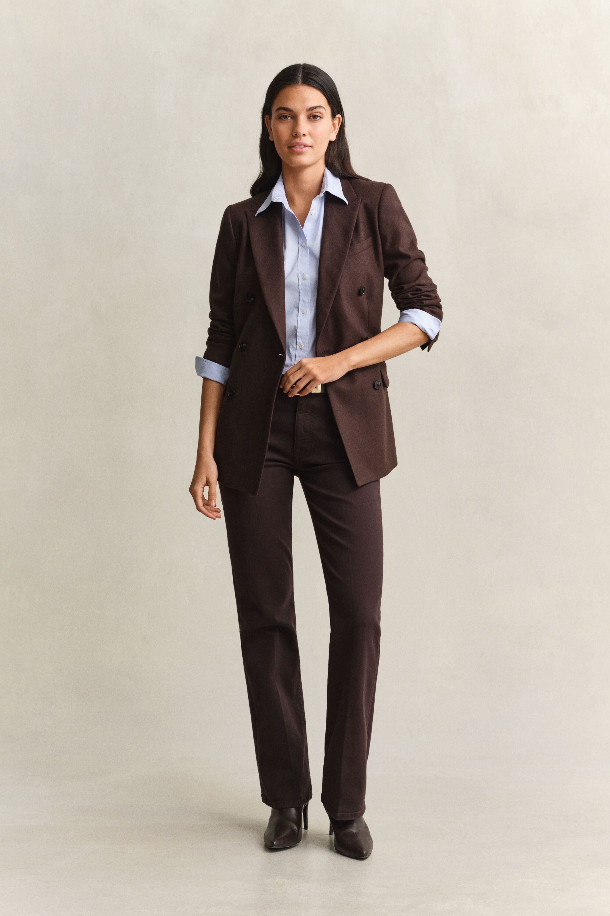 Slim Flared Color Jeans