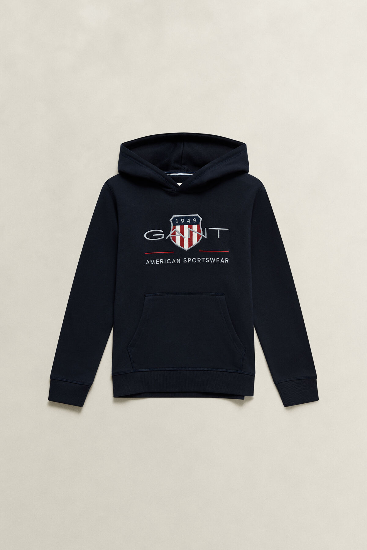 Teens Archive Shield Hoodie — EVENING BLUE