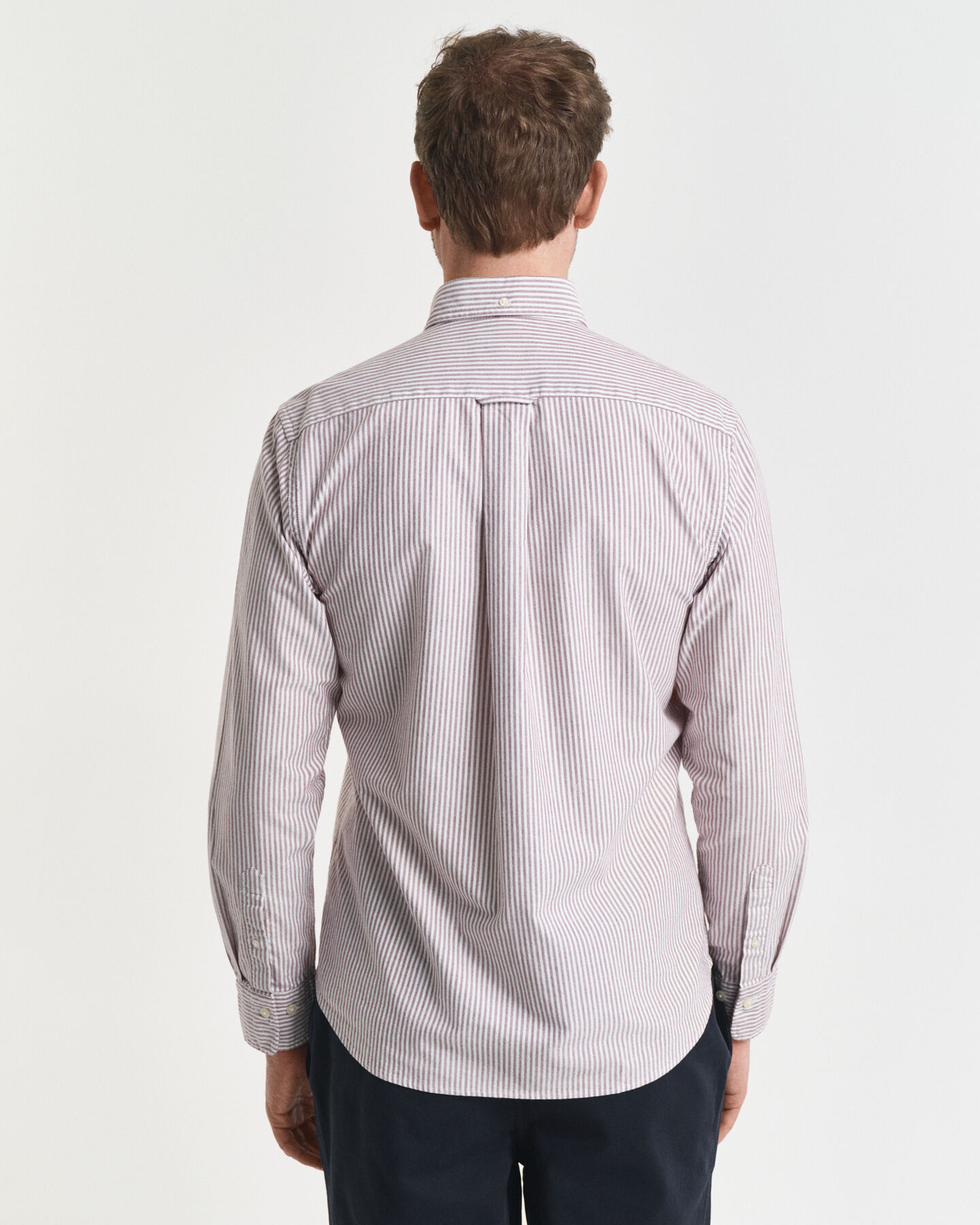 Regular Fit Banker Stripe Classic Oxford Shirt