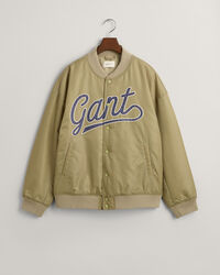 Teens Script Graphic Varsity Jacket