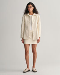 Textured Shirt Jacket