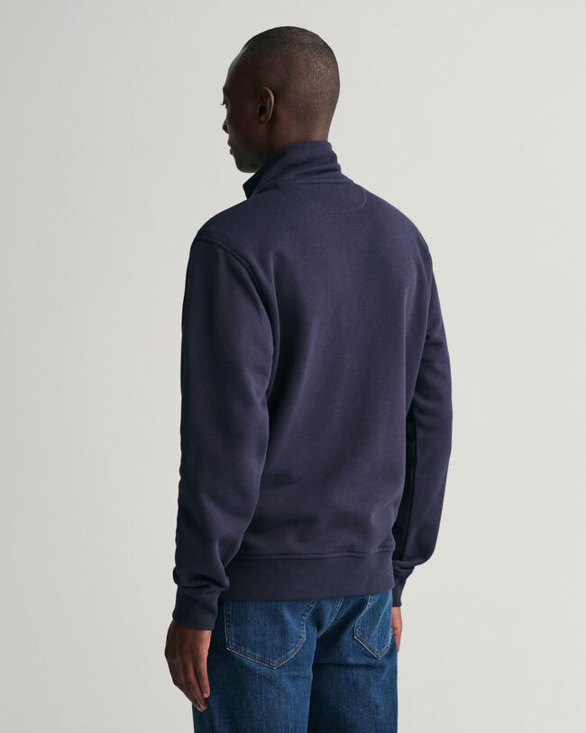 Retro Crest Half-Zip Sweatshirt