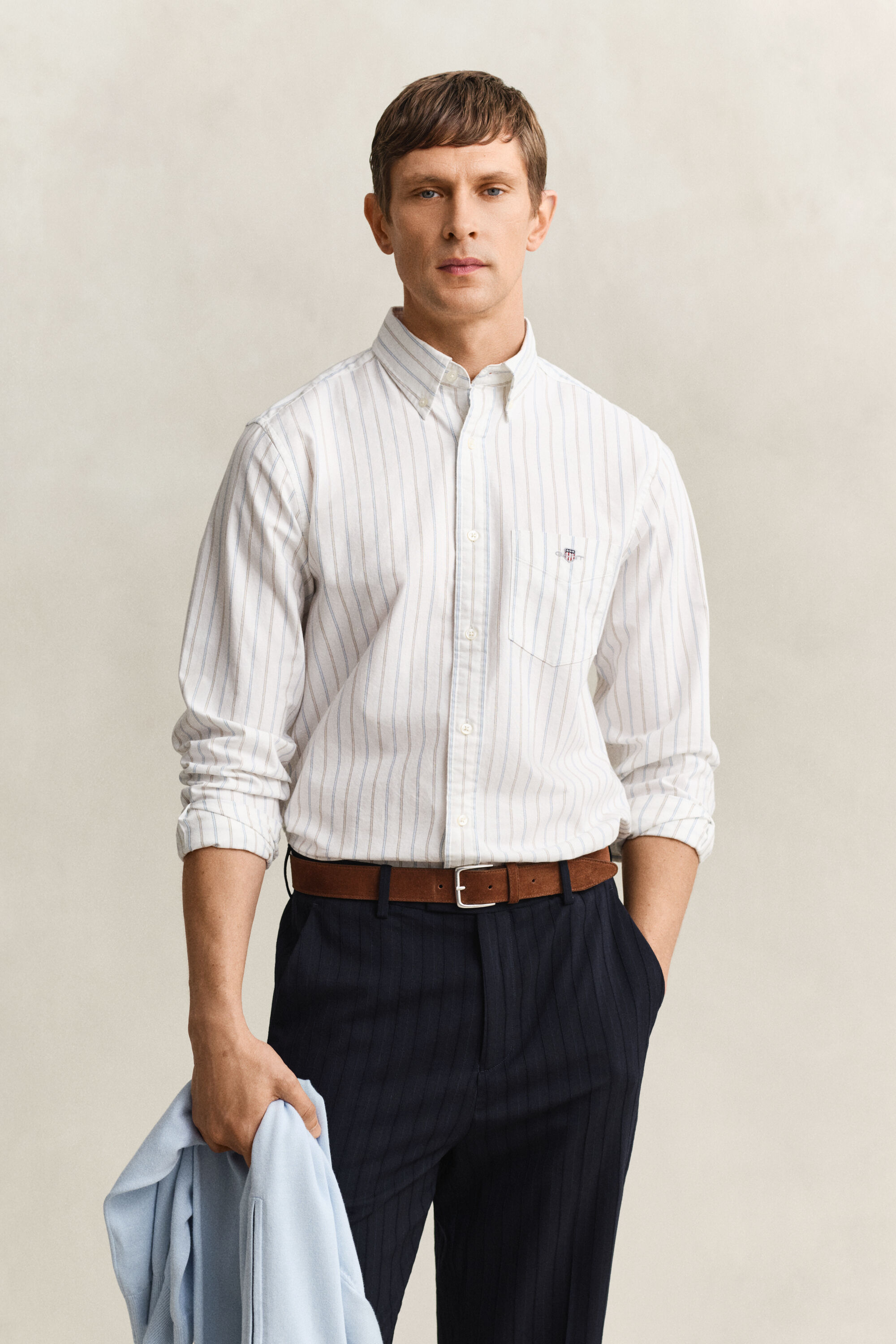 Striped Classic Oxford Shirt