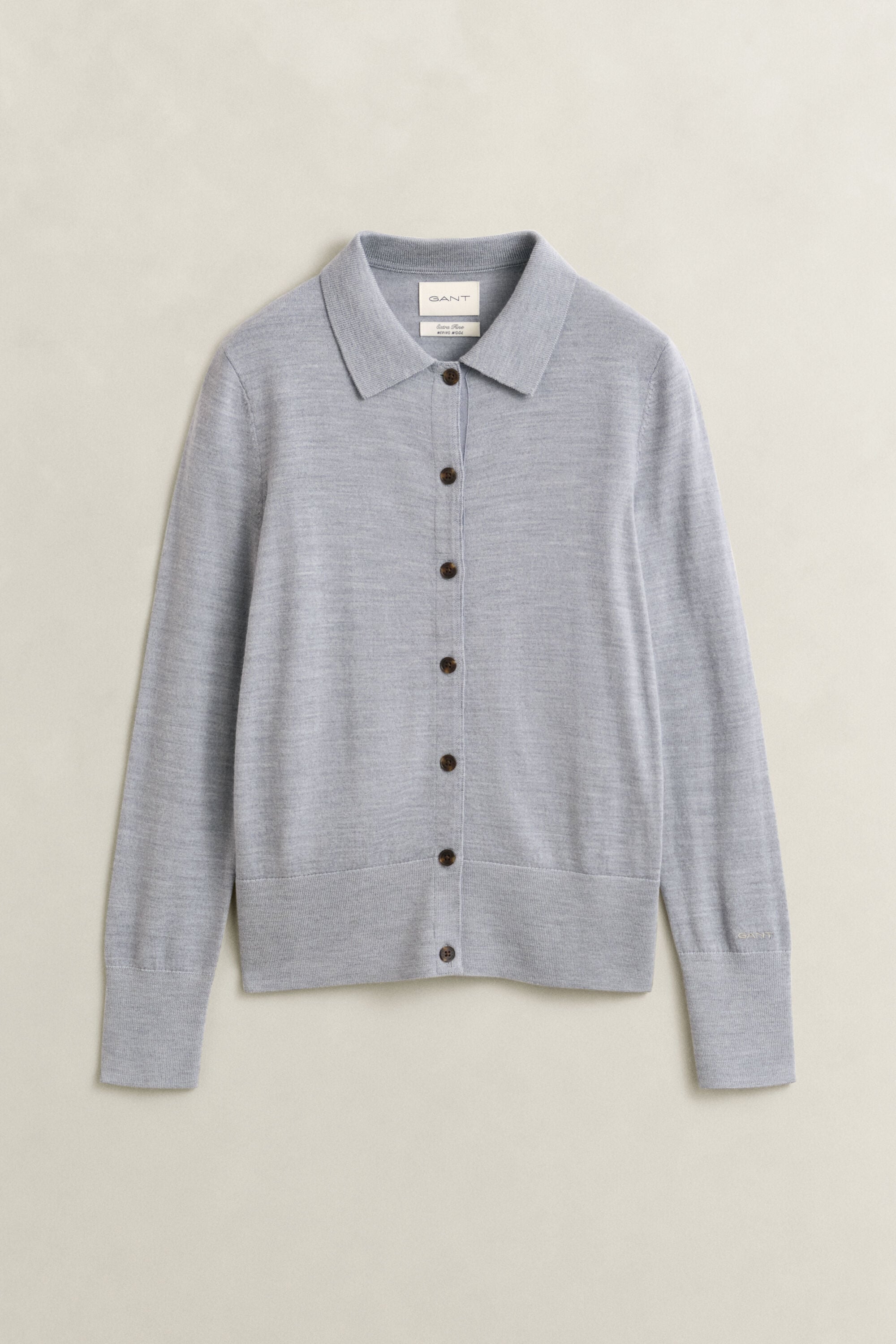 Extra Fine Merino Wool Cardigan