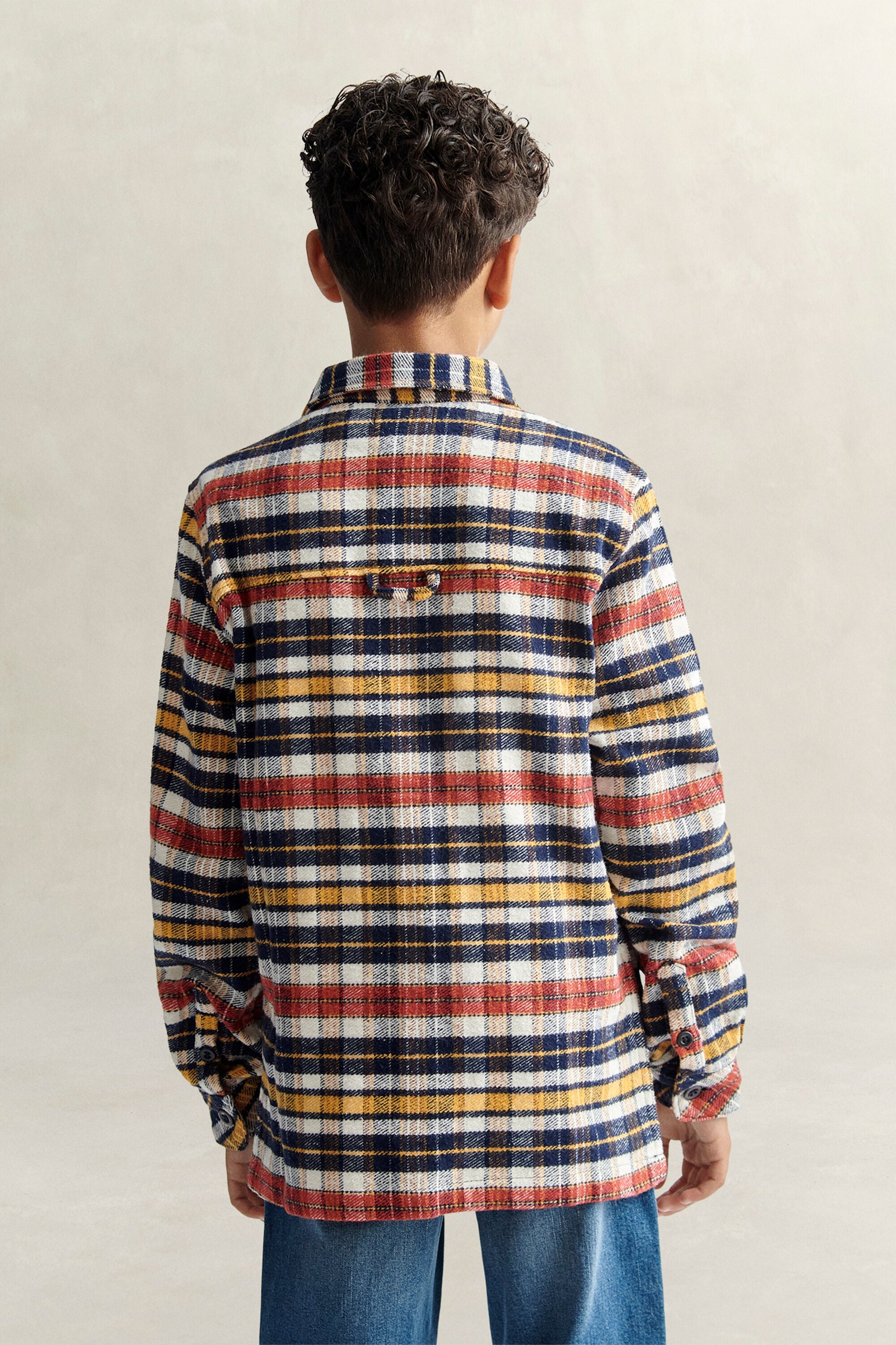 Teen Boys Checked Overshirt
