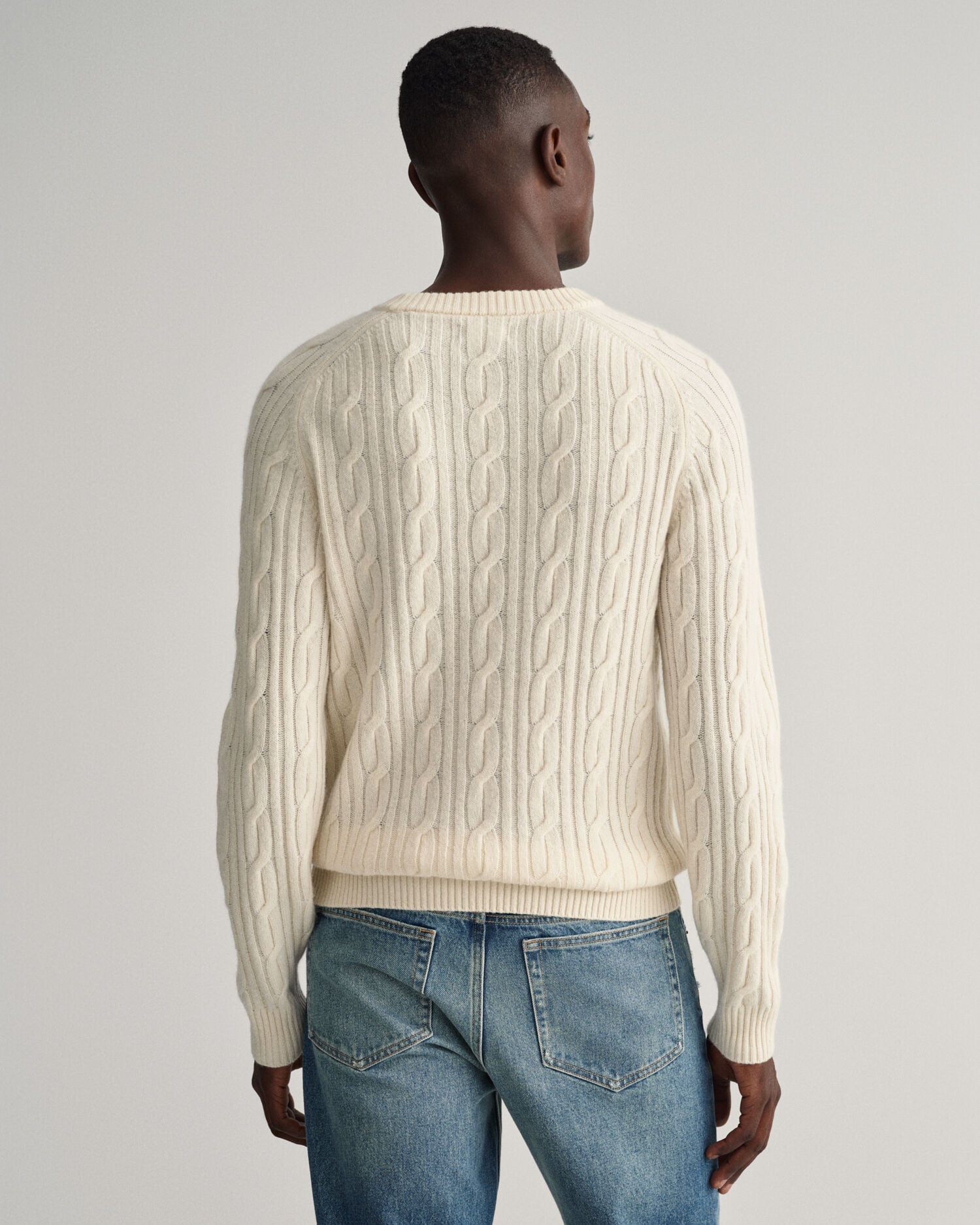 Mens Cable Knit Jumpers | GANT | UK