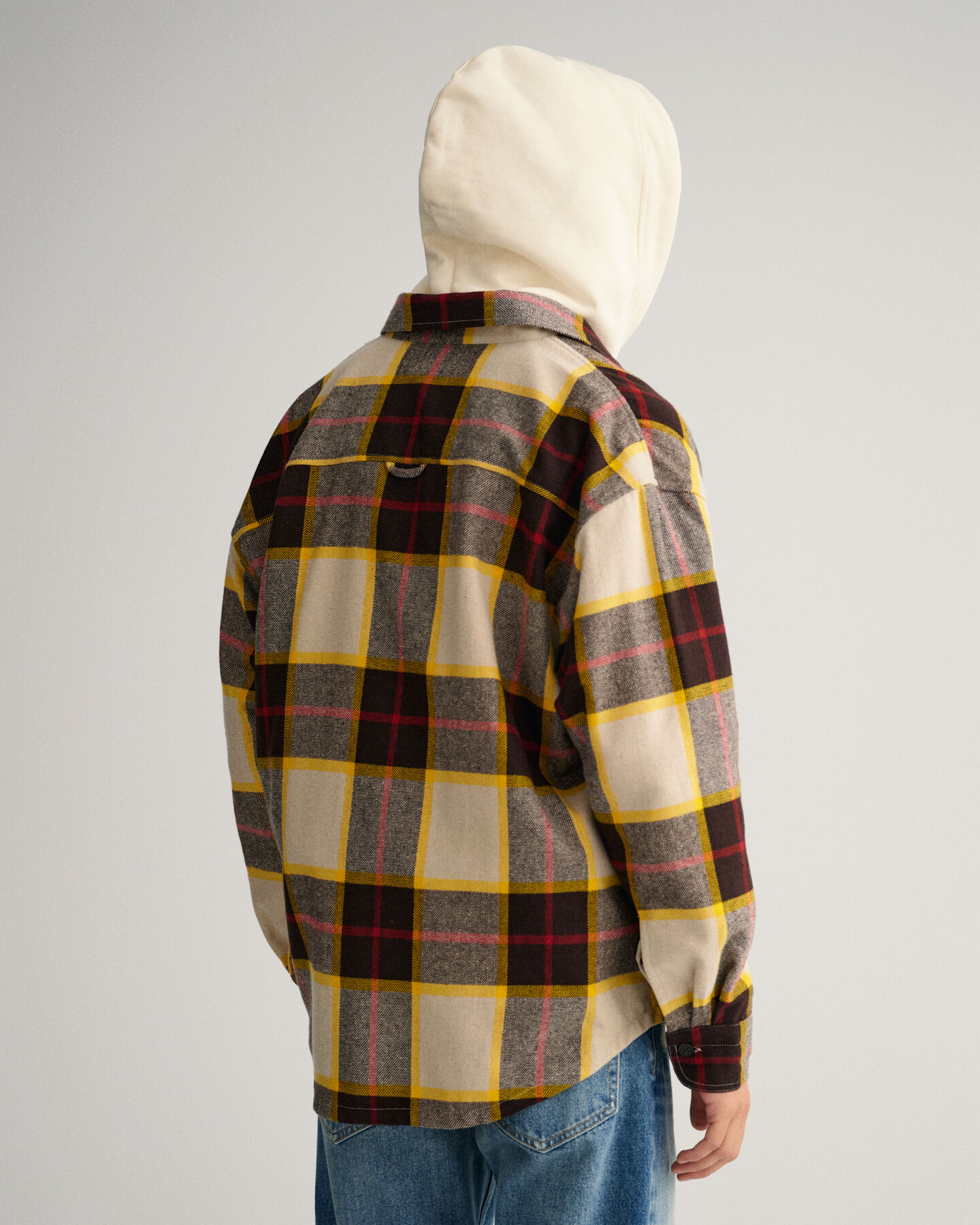Plaid Wool Overshirt