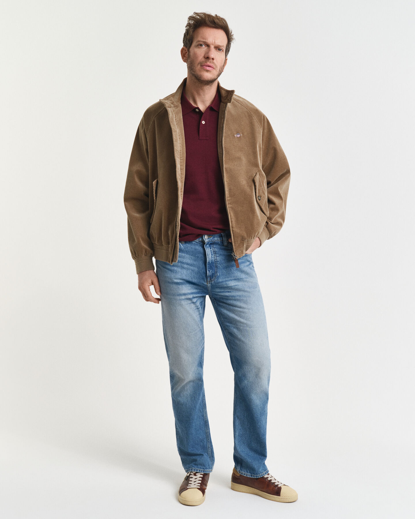 Regular Fit Shield Piqué Polo Shirt