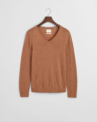 Extra Fine Merino Wool V-Neck Sweater
