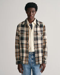 Checked Heavy Twill Overshirt