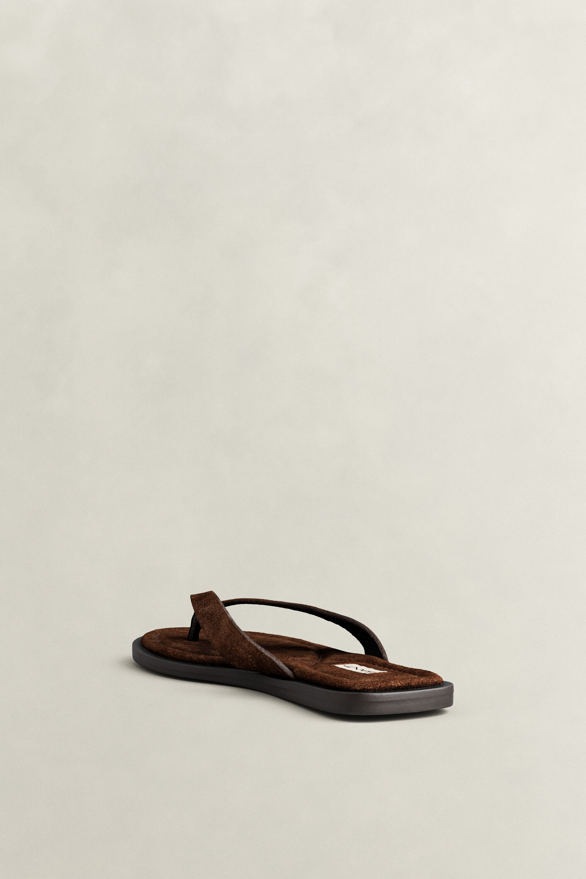 Sunlaz Suede Sandals — DARK BROWN
